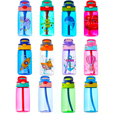 Plastic water bottle for children