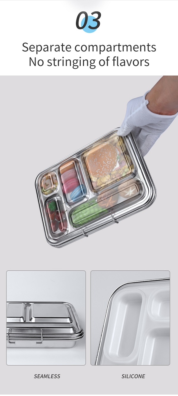 Stainless Steel Bento Box