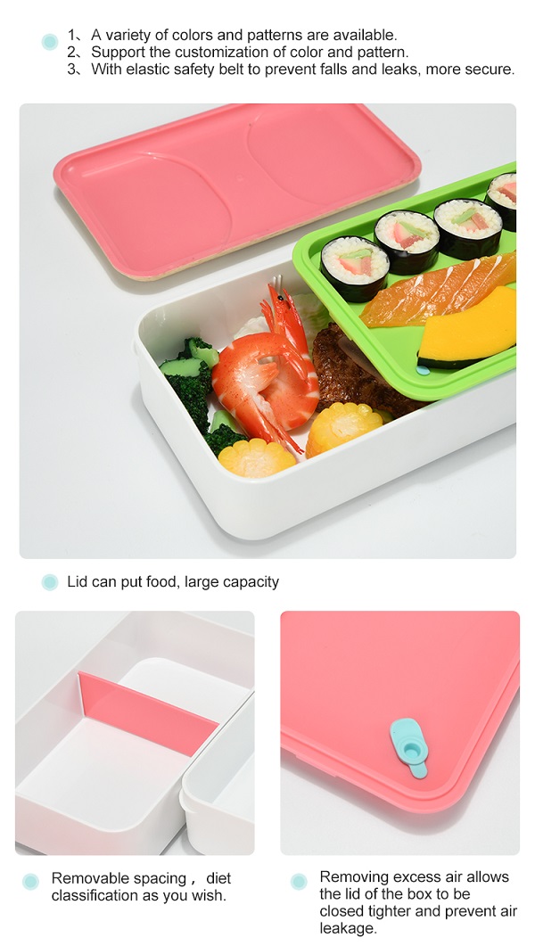 Double PP lunch box