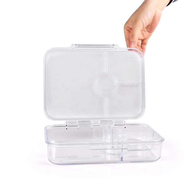 Clear lunch box